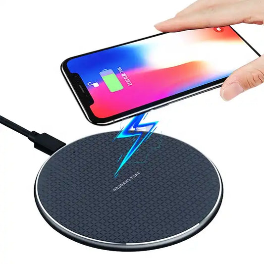 10 Watt Fast Charge Pad K8 Qi Wireless Charger Portable Charger for iPhone for Samsung